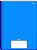 Caderno Brochura Universitário Capa Dura Stiff Jandaia Azul 20cm x 27cm R.68815 Com 80 Folhas - Imagem 1