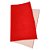 Papel Camurça Vermelho 40cm x 60cm Unidade - Imagem 1
