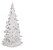 Enfeite De Mesa Árvore Acrílica Luminosa Natal Led 27cm R.NTA1301 - Unidade - Imagem 1