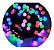 Pisca Pisca Natal  Chibrali Com 100 Lâmpadas Cerejinhas Coloridas Fio Verde Com 8 Funções 127V R.17013 - 8 Metros de Comprimento - Imagem 1