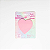 Bloco Adesivo Leonora Pink Vibes Transparente Coração 7,2cm x 7,2cm R.91148 Bloco Com 50 Folhas - Imagem 1