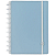 Caderno Inteligente Azul Pastel  A5 (15cm x 20cm) R.cia52079 Com 80 Folhas - Imagem 1