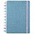 Caderno inteligente Let's Glitter Ocean Blue Tamanho Grande ( 20 cmx 27cm) Com 80 Folhas (60 Pautadas + 20 Lisas)  90 Gramas  R.CIGD4136 - A Unidade - Imagem 1