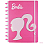 Caderno Inteligente Barbie Pink A5 (15cm x 20cm) R.cia52144 Com 80 Folhas - Imagem 1