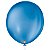 Balão São Roque Liso Nº16 Redondo Azul Cobalto c/10 Unidades - Imagem 1