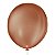 Balão São Roque Liso Nº16 Redondo Café Brasil c/10 Unidades - Imagem 1
