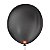 Balão São Roque Liso Nº16 Redondo Preto Ébano c/10 Unidades - Imagem 1