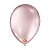Balão São Roque Metallic Nº9 Rosa Soft c/25 Unidades - Imagem 1