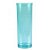 Copo Acrílico Long Drink Azul Tiffany Transparente 300ml 14cm Altura 5cm de Boca Unidade - Imagem 1