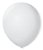 Bola Látex Lisa São Roque Branco Polar Número 9 com 50 - Imagem 1