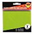 Bloco Adesivo para Recado Jocar Cor Verde 76mmx76mm R.91119 Com 100 Folhas - Imagem 1