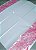 Toalha Plástica Com Barra Rosa 70X70 Com 10 - Imagem 1