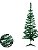 Árvore de Natal Cor Verde 90cm Com 70 Galhos Unidade - Imagem 1
