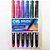 Caneta Marcador Artístico Cis Brush Pen Lettering R.710000 Estojo Com 6 Cores Básicas - Imagem 1