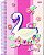 Caderno Espiral 1/8 Capa Dura Sortida Jandaia Sweetness 10cm x 14cm Com 80 folhas R.68906 Unidade - Imagem 3