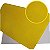 Papel Camurça Textura Aveludada Amarelo 40cm x 60cm Unidade - Imagem 1