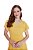 Vestido crepe em poá soltinho Amarelo 3.00133 Fascínius - Imagem 3