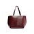 Bolsa Shopping Vermelha Arezzo Couro Abraccio Grande • AREZZO - Imagem 2