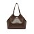 Bolsa Shopping Marrom Arezzo Grande Encaixe Metal • AREZZO - Imagem 1