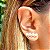 Brinco ear cuff pérola de água doce prata 925 • SANTA PRATA - Imagem 5