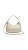 Bolsa Tiracolo Média Ondulada Platino Branca • ANACAPRI - Imagem 5