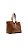 Bolsa Shopping Marrom Envernizada Grande • AREZZO - Imagem 3