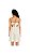 Vestido Curto Estampado Coqueiro Tropical • Farm Branco - Imagem 2
