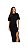 Vestido Cropped Recorte Cintura • Farm Preto - Imagem 4