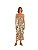 Vestido Midi Estampado Jardim Majestoso • Farm Creme - Imagem 1
