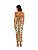 Vestido Midi Estampado Jardim Majestoso • Farm Creme - Imagem 2