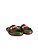 Sandalia Slide Farm Canoa Bicolor Marrom Verde Ivory • FARM - Imagem 1