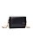 Bolsa Carteira Soft Preta Alça Transversal • Santalolla Preto - Imagem 2