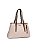Bolsa Grande Floater Bege Claro Alça Ombro • Santalolla Off White - Imagem 1