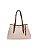 Bolsa Grande Floater Bege Claro Alça Ombro • Santalolla Off White - Imagem 2