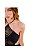 Vestido Longo Com Busto Em Crochê • Open Preto - Imagem 3