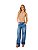 Calça Jeans Feminina Baggy Comfort • Open Azul - Imagem 3