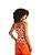 Regata Feminina Slim Estampada • Sommer Laranja - Imagem 2