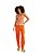 Regata Feminina Slim Estampada • Sommer Laranja - Imagem 3