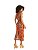 Vestido Slim Decote V Estampado • Sommer Laranja - Imagem 2
