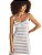 Vestido Slim Decote Com Torção Listrado • Sommer Azul - Imagem 3