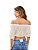 Blusa Feminina Ombro A Ombro • Open Branco - Imagem 2