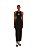 Vestido Midi Rib Maxi Flor • Farm Preto - Imagem 1