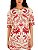 Vestido T-Shirt Básico Estampado Nina • Farm Bege - Imagem 3