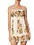 Vestido Curto Floral Mali Off White • Farm Bege - Imagem 2