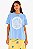 T-Shirt Media Rio De Renda Azul - Imagem 1