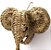 TÊTE D'ELEPHANT em Rafia | 45x32x12 cm - Imagem 3