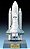 Academy - Space Shuttle with Booster Rocket - 1/288 - Imagem 3