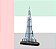 CubicFun - Burj Khalifa - Puzzle 3D (Sem Caixa) - Imagem 1