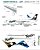 MASP Decais - Decais para Boeing 737-300 da Frontier "Águia" - 1/144 - Imagem 1