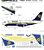 MASP Decais - Decais para Boeing 737-200 da Ryannair (Irlanda) - 1/144 - Imagem 1